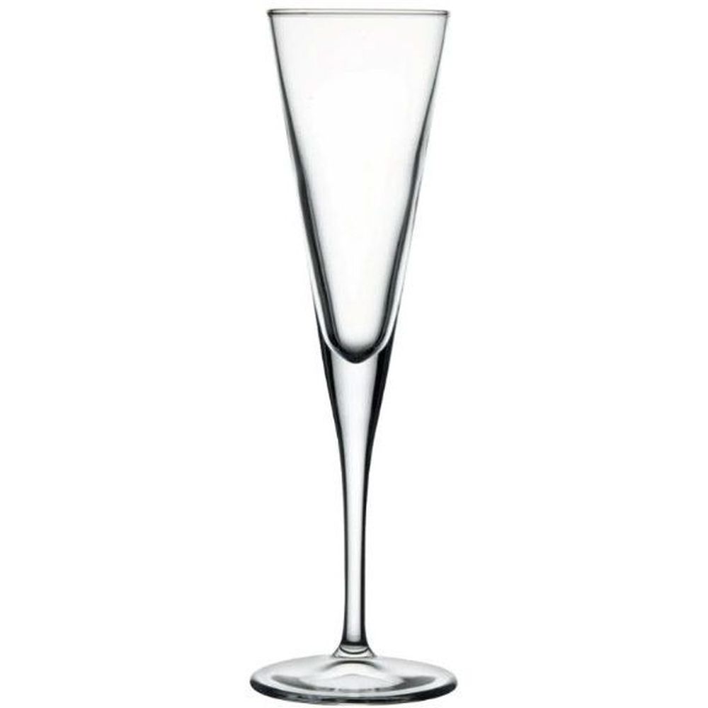 Pasabahce V-line Champagne Flute Glass, 5 Oz Capacity -- 12 Per Case