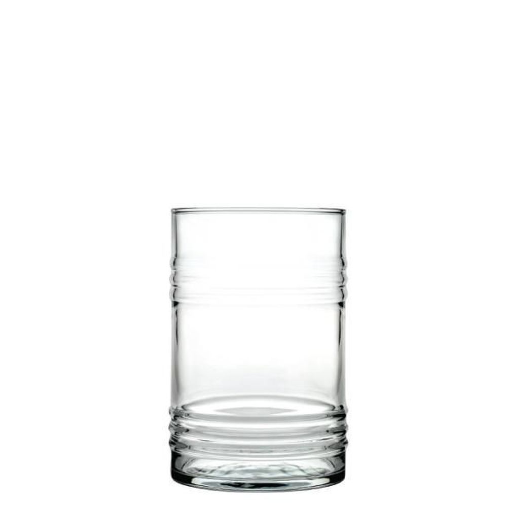 Pasabahce Tin Can Tempered Glass, 16.6 Oz Capacity -- 12 Per Case
