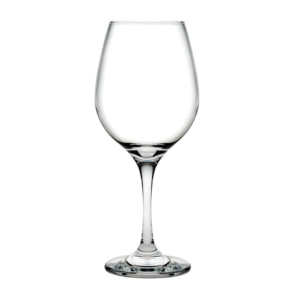 Pasabahce Amber Red Wine Glass, 12.3 Oz Capacity -- 12 Per Case