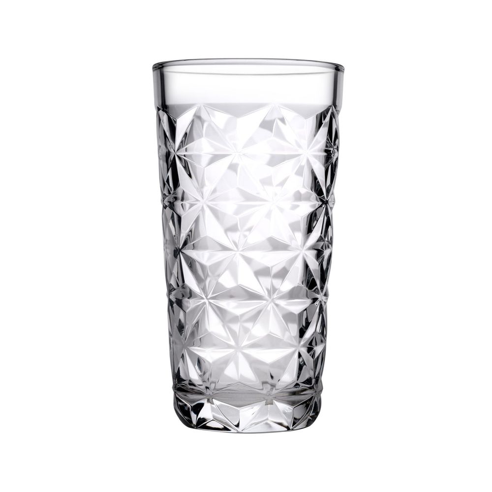 Pasabahce Estrella Long Drink Glass, 12.25 Oz Capacity -- 12 Per Case