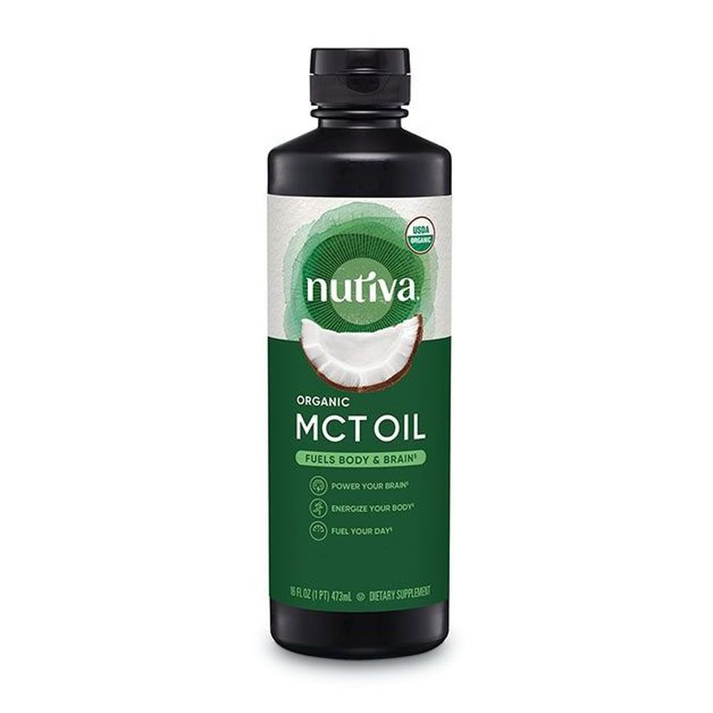 Nutiva Organic Unflavoured Mct Oil, 946 Ml -- 6 Per Case