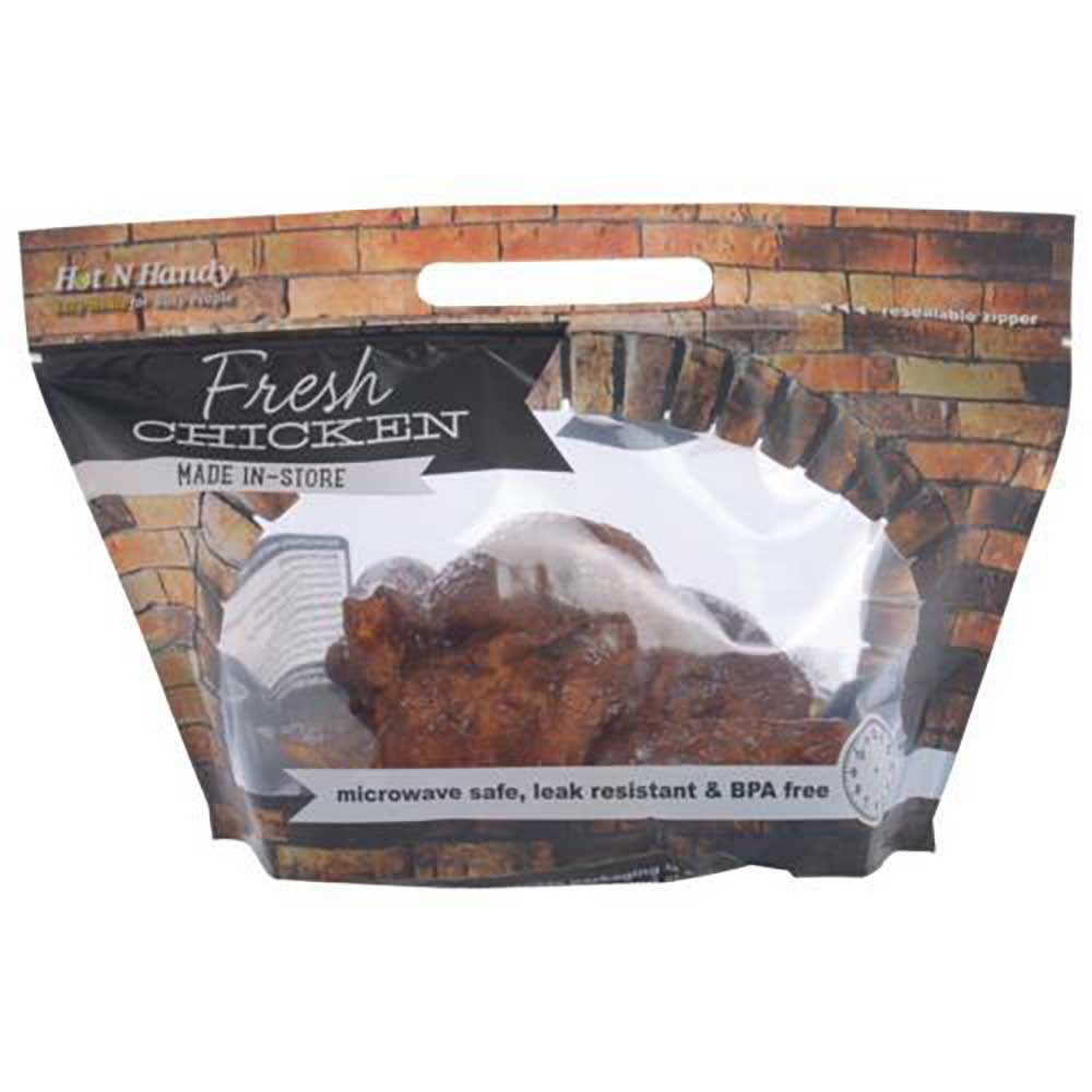 Stone Oven Fresh Pet Vented Chicken Bag, 12.75 X 8 X 5.5 In -- 250 Per Case