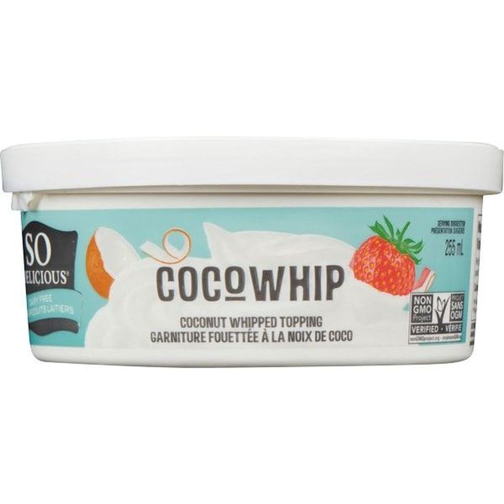So Delicious Whipped Coconut Topping, 9 Oz -- 12 Per Case