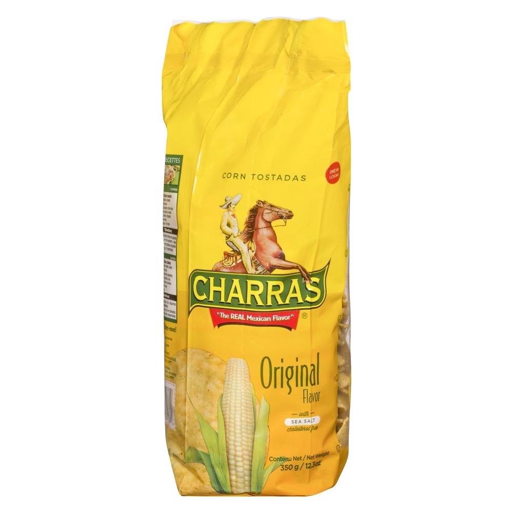 Charras Original Corn Tostadas, 350 G -- 8 Per Case