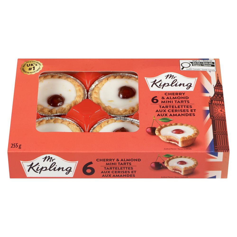Mr Kipling Cherry And Almond Bakewell Mini Pies, 255 G -- 10 Per Case