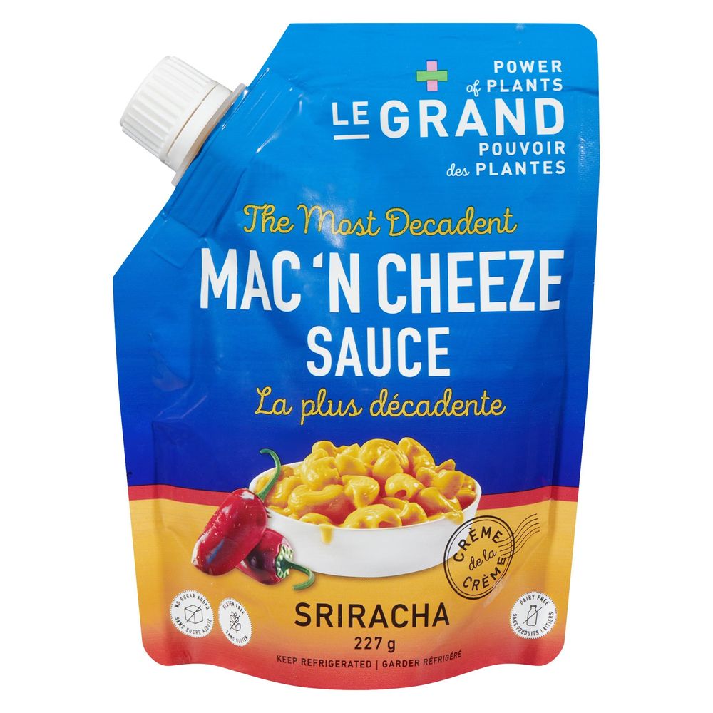 Legrand Sriracha Mac N Cheeze Sauce, 227 G -- 6 Per Case