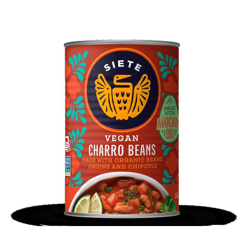 Siete Vegan Charro Beans, 398 Ml -- 12 Per Case