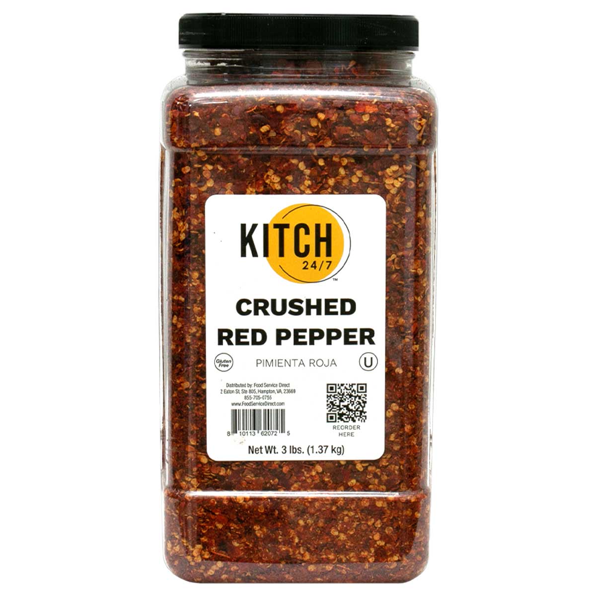 Kitch 24/7 Crushed Red Pepper, 3 Lb