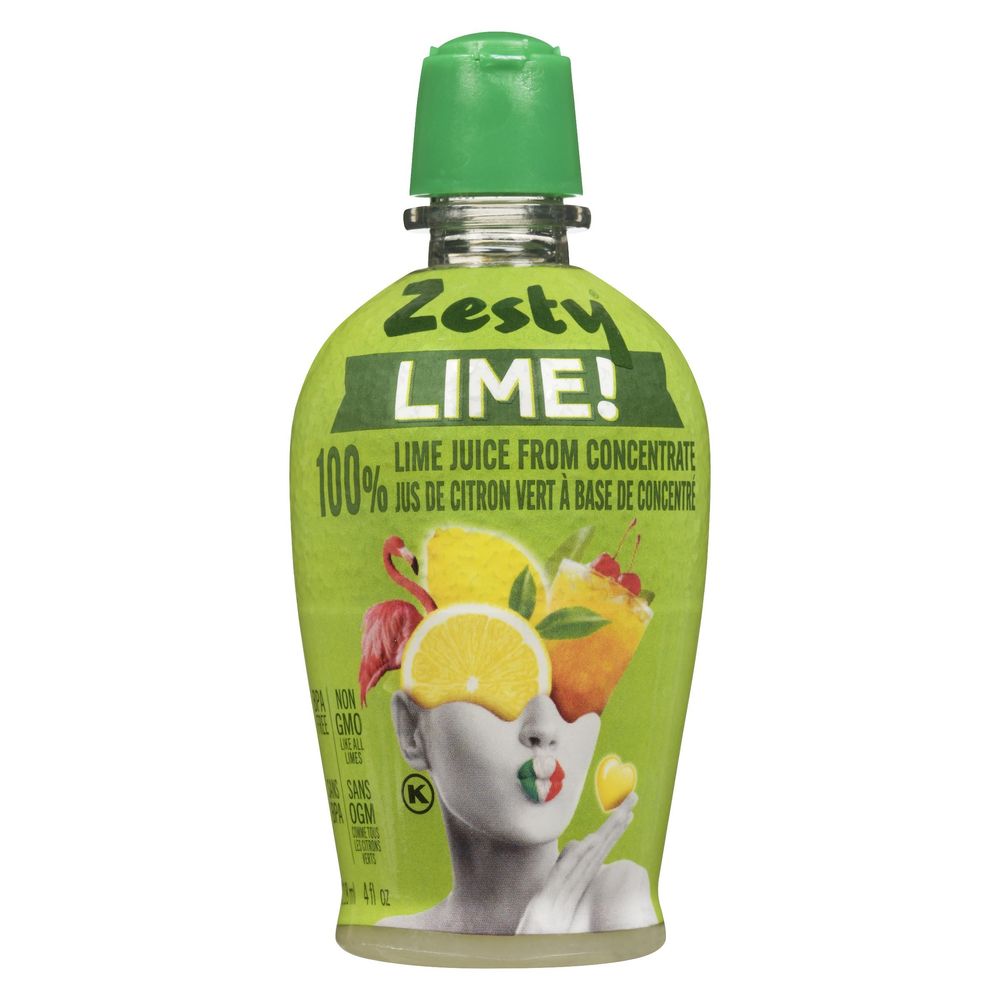 Dreamfoods Zesty Lime Juice, 118 Ml -- 24 Per Case