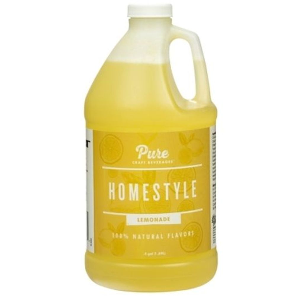 Pure Craft Beverages Homestyle Lemonade With Real Sugar, 64 Oz -- 6 Per Case