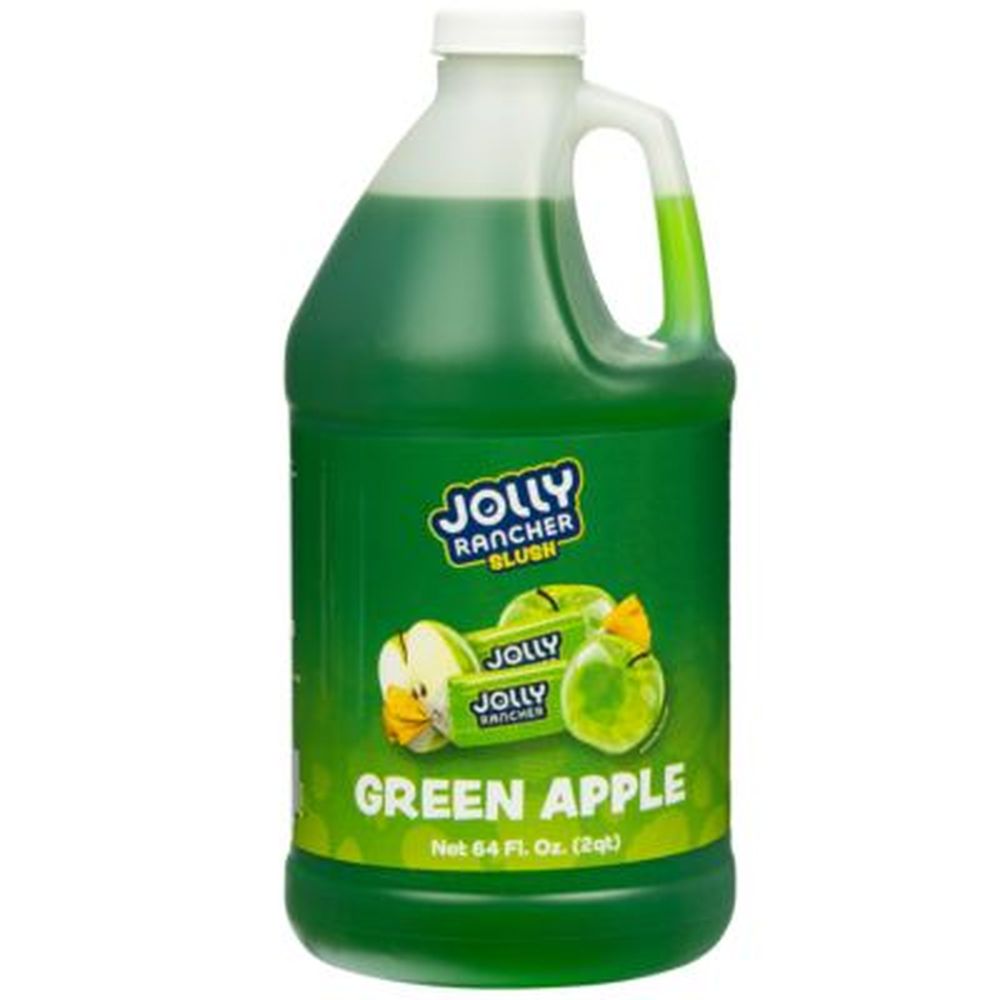 Jolly Rancher Slush Green Apple Fub, 0.5 Gal Bottle -- 6 Per Case