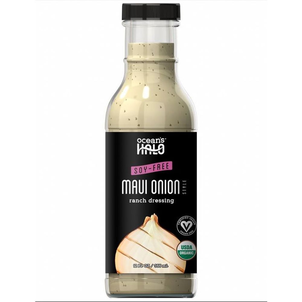 Ocean's Halo Vinaigrette Ranch À L'oignon Biologique De Maui, 355 Ml – 6 Par Caisse