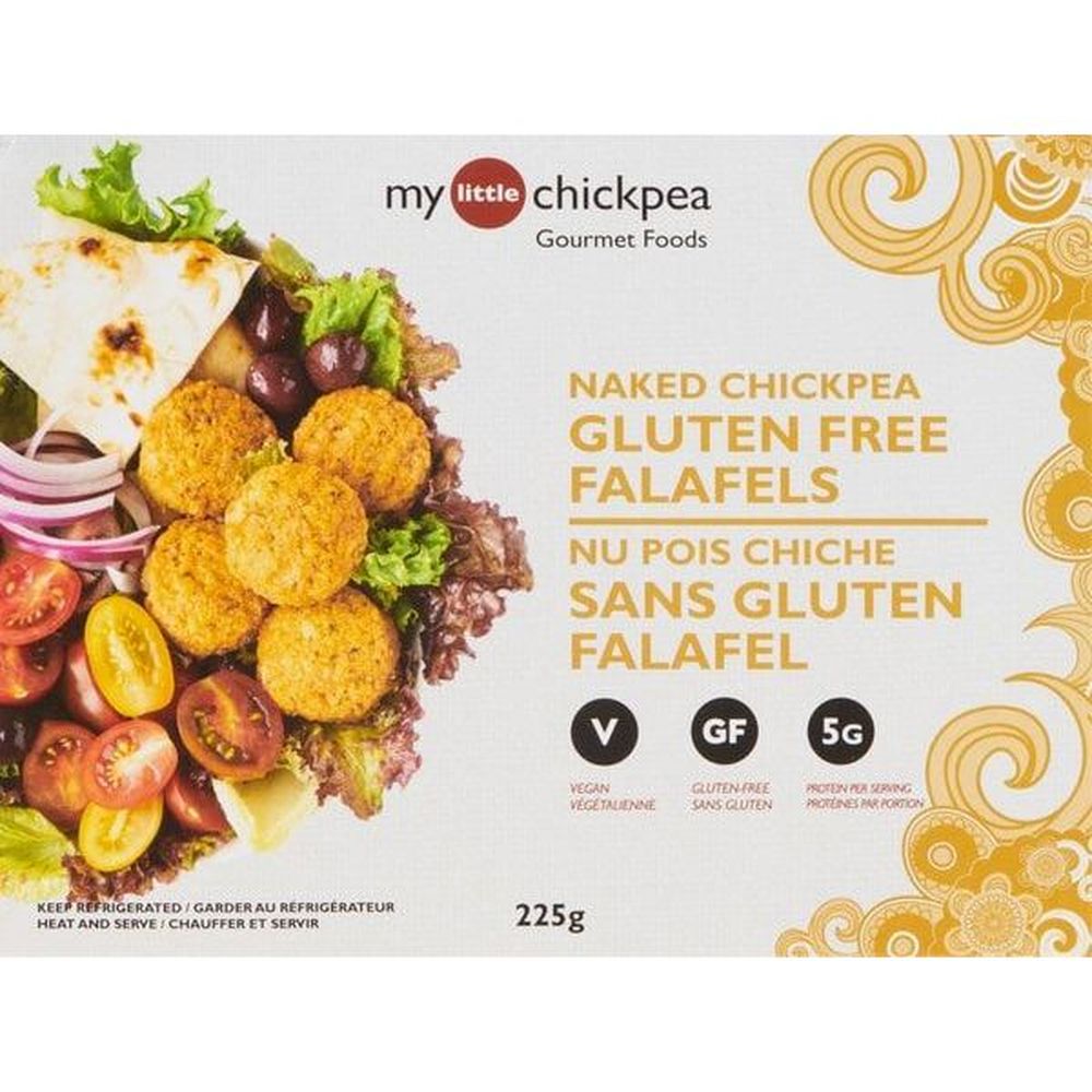 My Little Chickpea Naked Chickpea Falafel, 225 G -- 12 Per Case