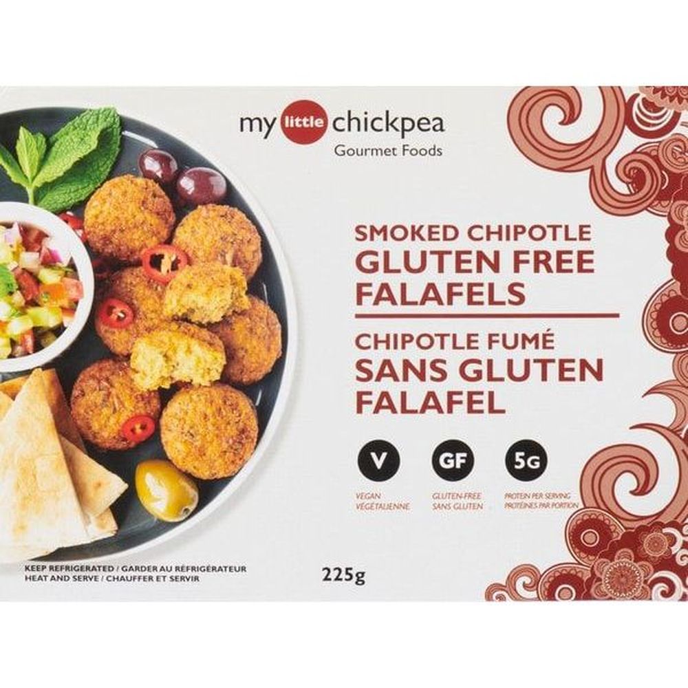 My Little Chickpea Smoked Chipotle Falafel, 225 G -- 12 Per Case