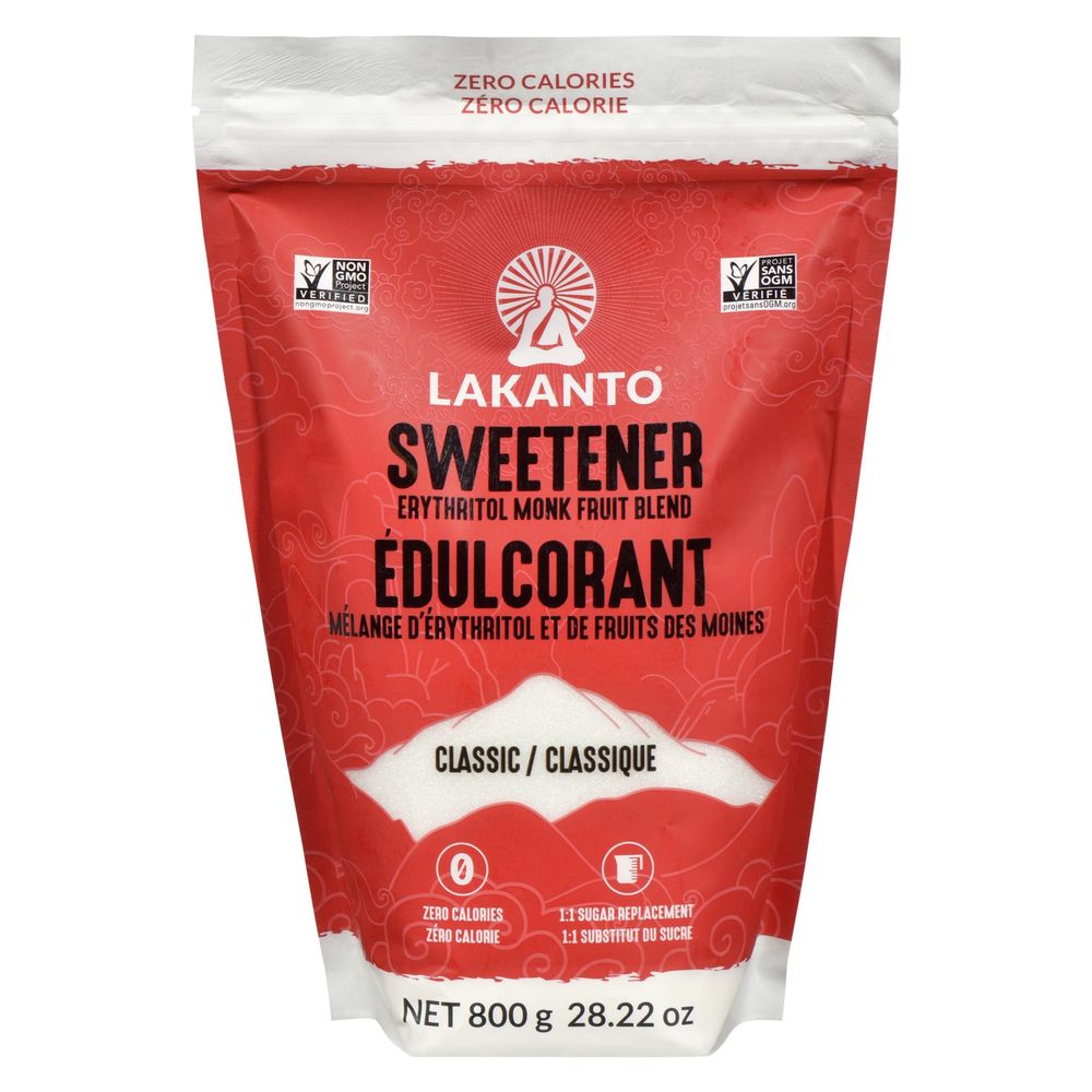 Lakanto Classic Monkfruit And Erythritol Sweetener, 800 G -- 8 Per Case