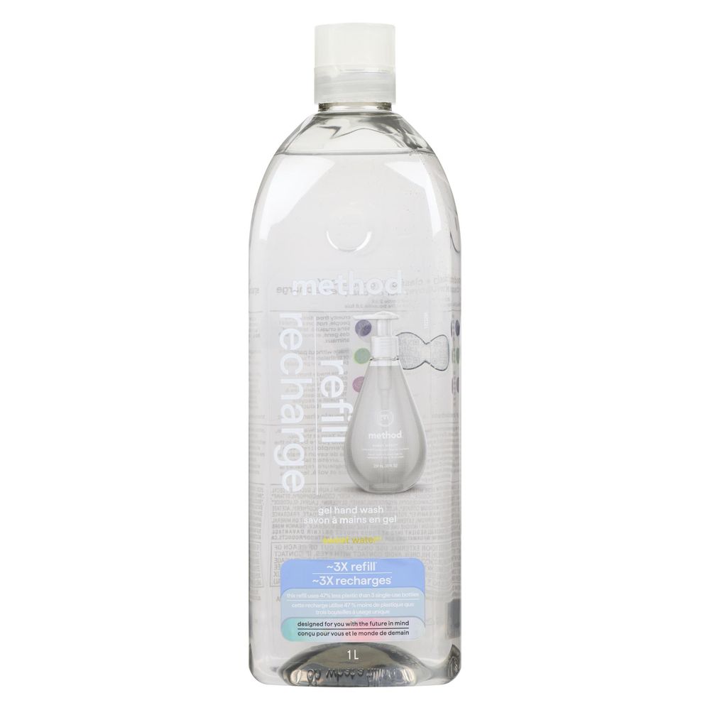 Method Sweet Water Scent Foaming Hand Wash Refill, 1 L -- 4 Per Case