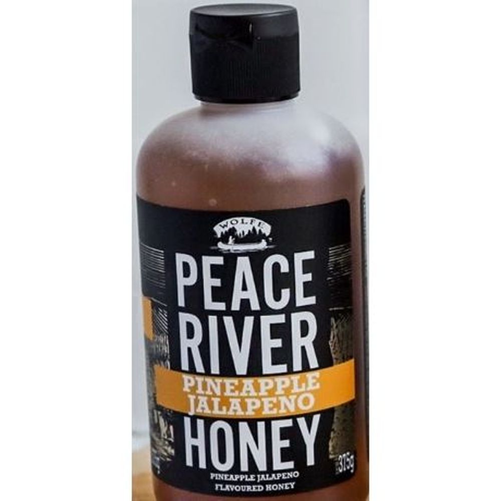 Peace River Pineapple Jalapeno Honey, 375 G -- 6 Per Case