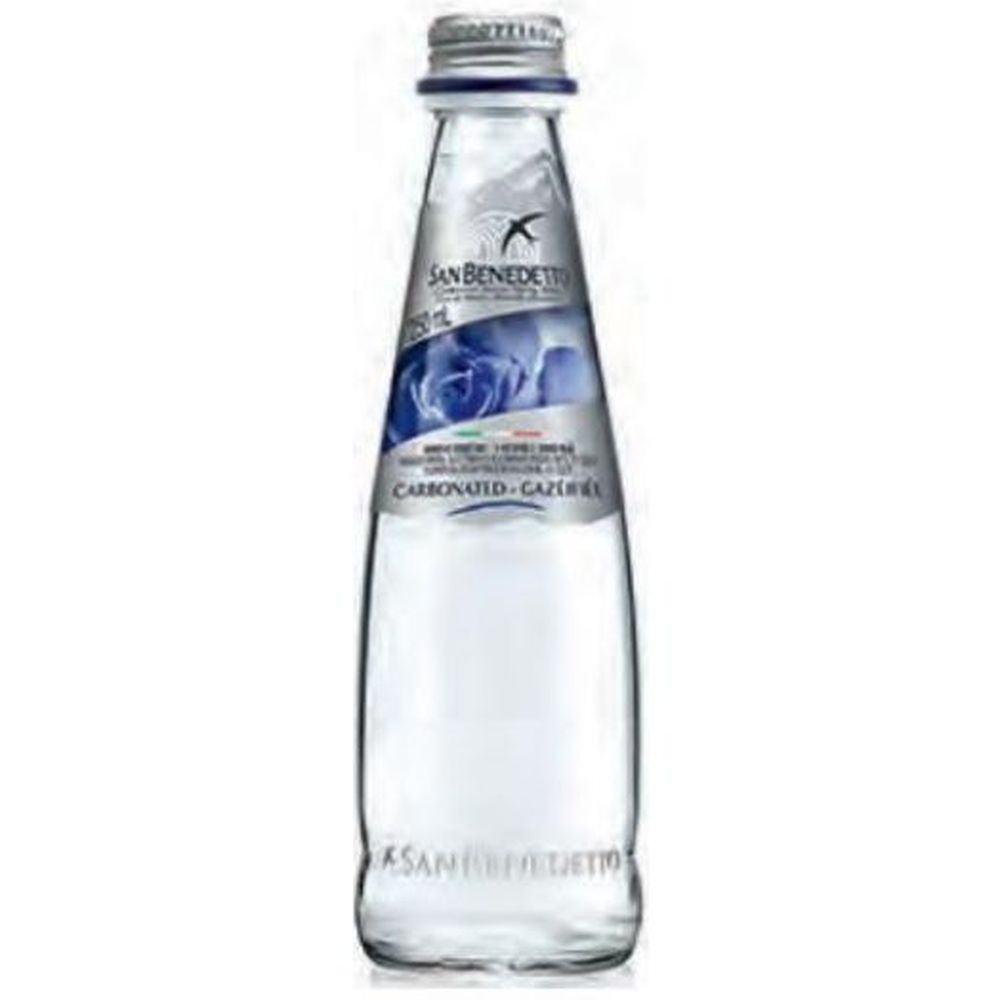 San Benedetto Sparkling Water, 250 Ml -- 24 Per Case