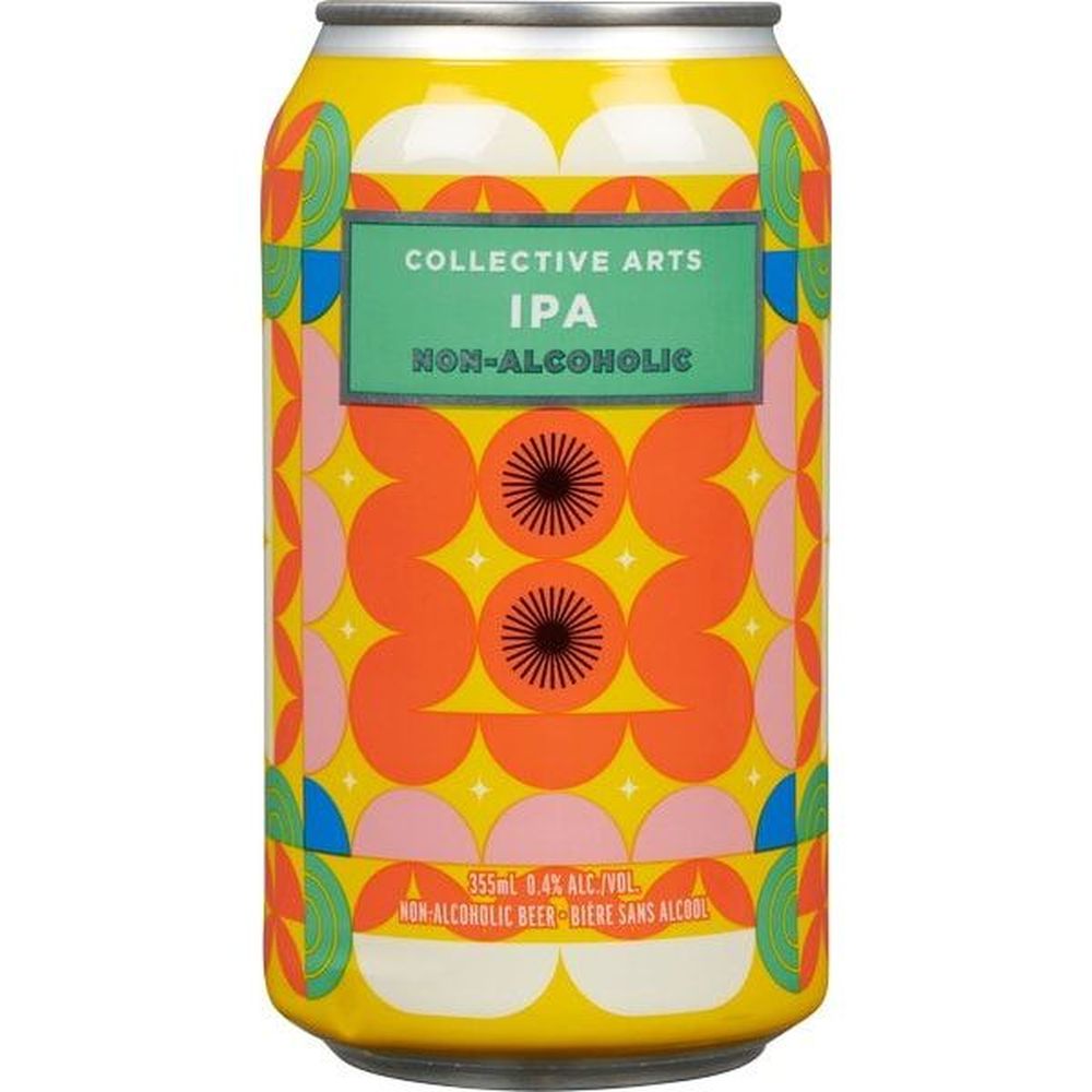 Collective Arts Non-alcoholic Ipa Beer, 355 Ml -- 12 Per Case