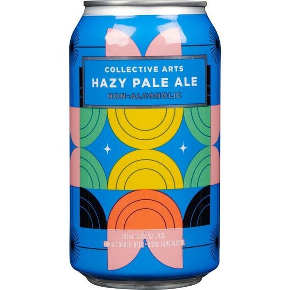 Collective Arts Non-alcoholic Hazy Pale Ale Beer, 355 Ml -- 12 Per Case