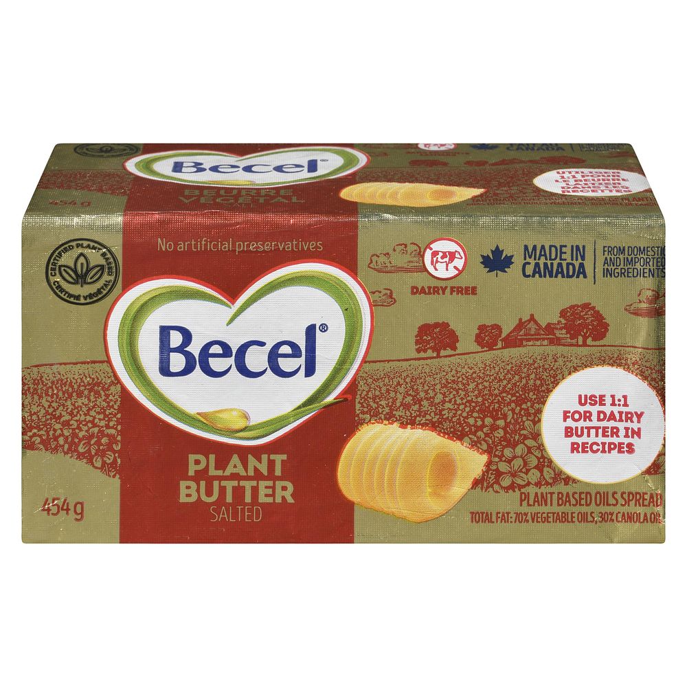 Becel Salted Plant Butter, 454 G