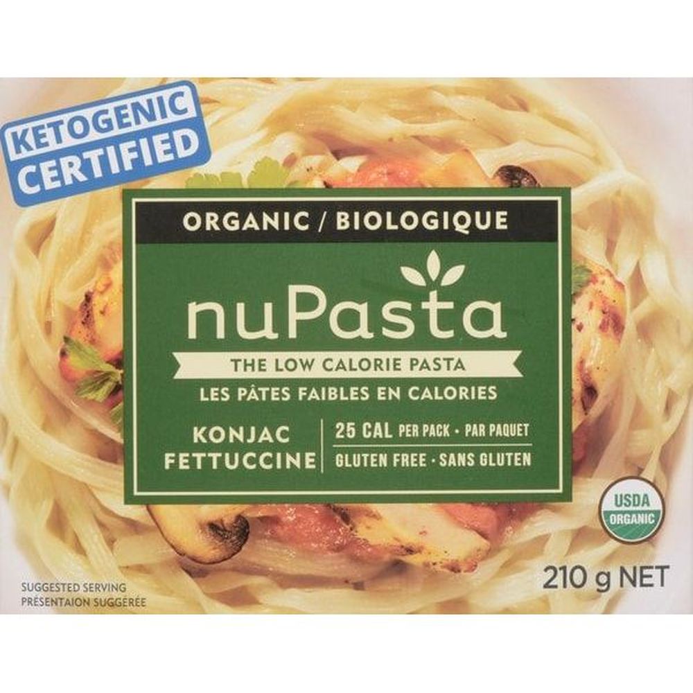 Nupasta Organic Konjac Fettuccine Pasta, 210 G -- 8 Per Case