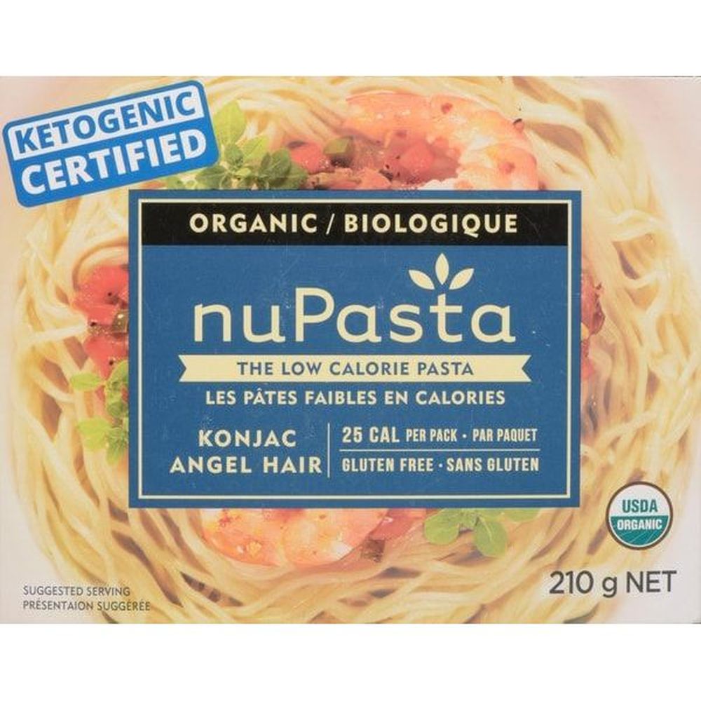 Nupasta Organic Konjac Angel Hair Pasta, 210 G -- 8 Per Case