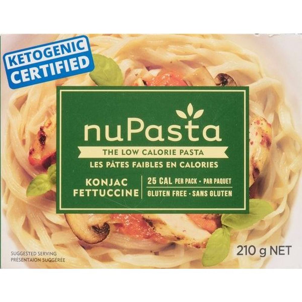 Nupasta Konjac Fettuccine Pasta, 210 G -- 8 Per Case