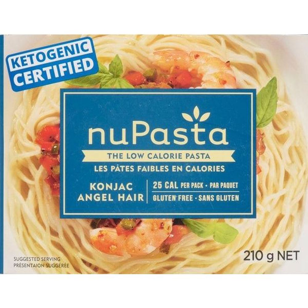 Nupasta Konjac Angel Hair Pasta, 210 G -- 8 Per Case