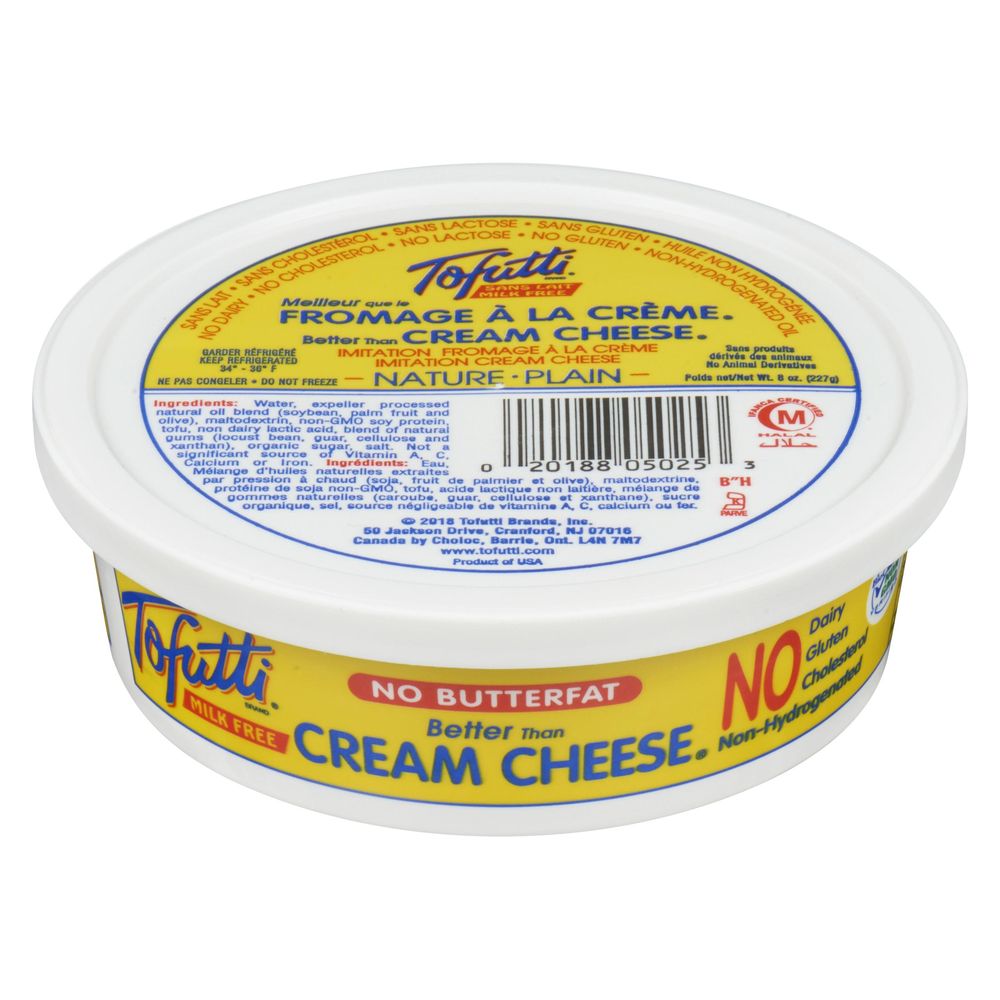 Tofutti Plain Better Than Cream Cheese, 227 G