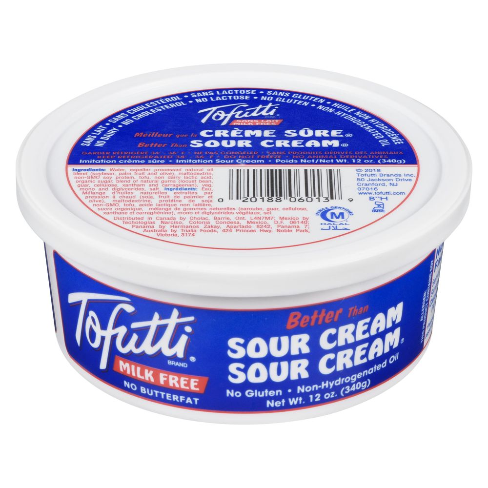 Tofutti Plain Better Than Sour Cream, 340 G