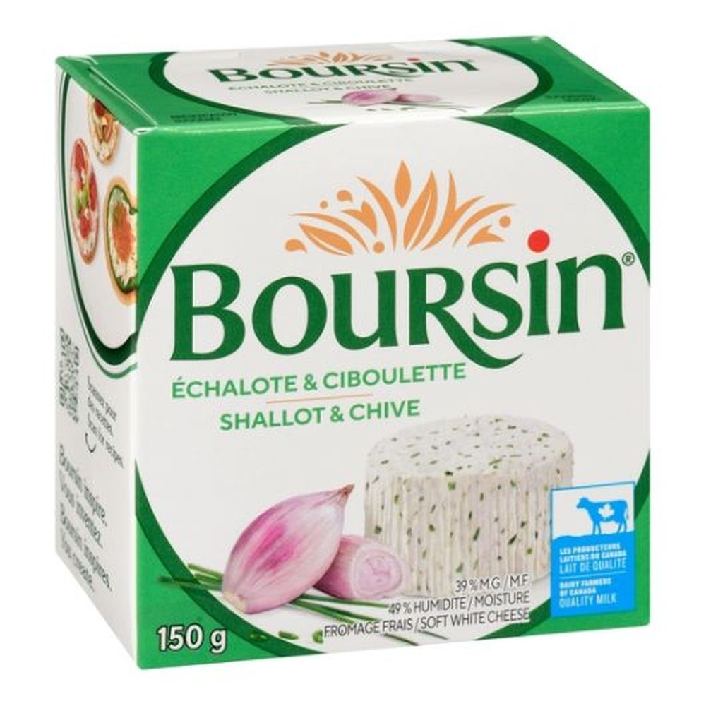Boursin Cuisine Shallot And Chives Sauce, 150 G -- 6 Per Case