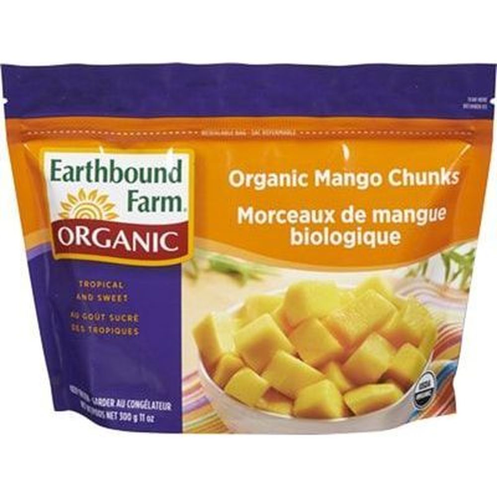 Earthbound Farm Organic Mango Chunks, 300 G -- 12 Per Case