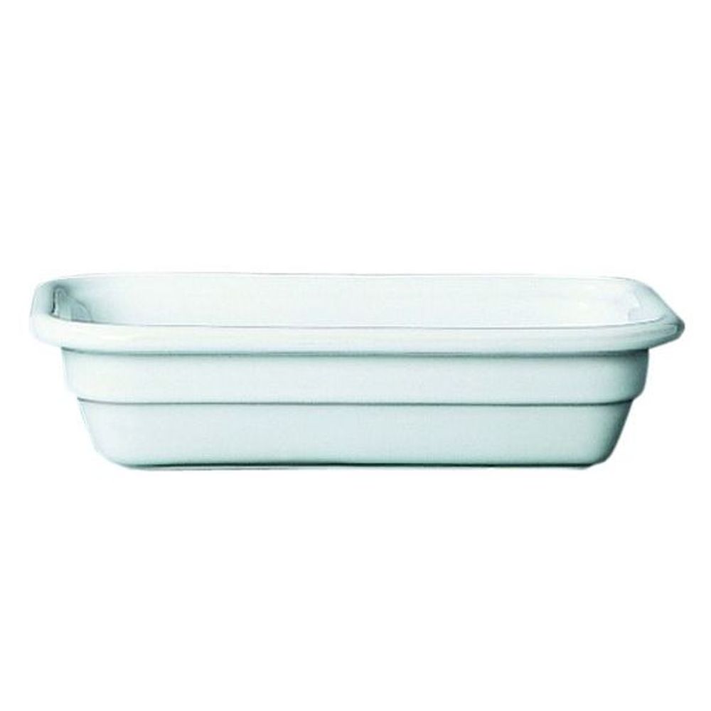 Emile Henry Recton Chalk 1/4 Size Gn Container, 1 L Capacity
