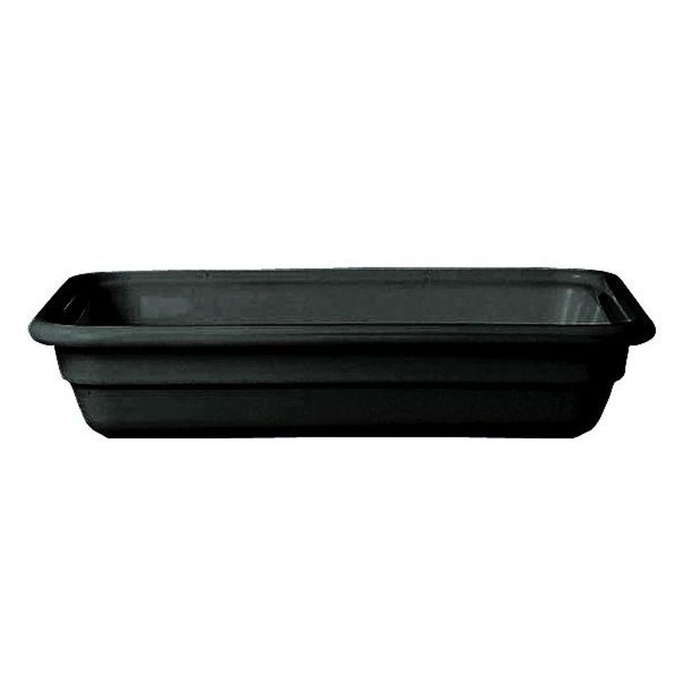 Emile Henry Coal Black Recton 1/4 Size Gn Container, 1 L Capacity