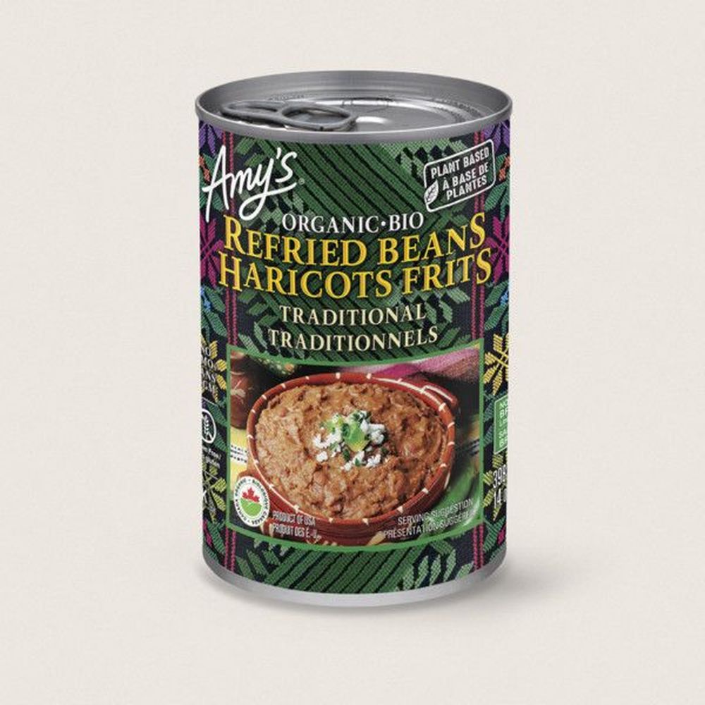 Amy's Organic Traditional Refried Beans, 398 Ml
