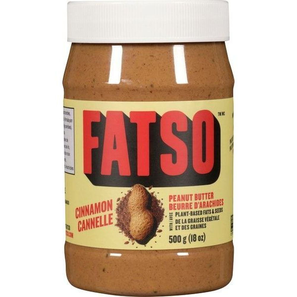 Fatso Cinnamon Peanut Butter, 500 G -- 6 Per Case