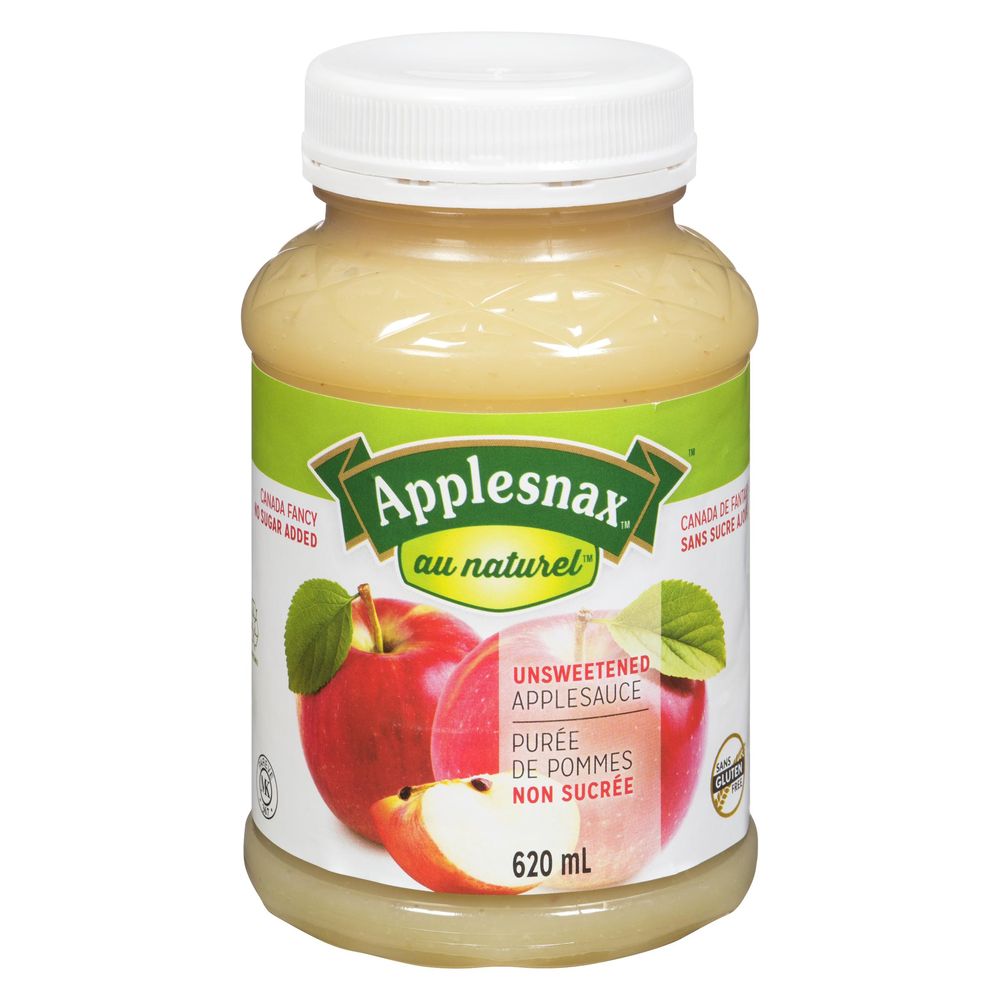 Applesnax Unsweetened Applesauce, 620 Ml