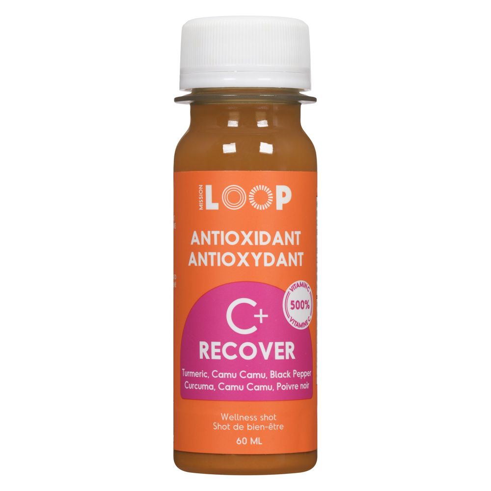 Loop Mission Cold-pressed Antioxidant Recover Wellness Shot, 60 Ml