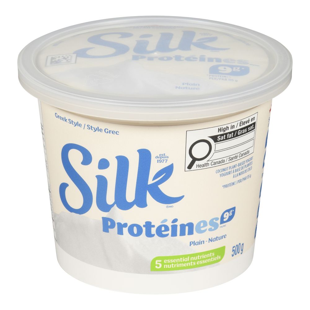 Silk Plain Protein Plant-based Yogurt, 500 G