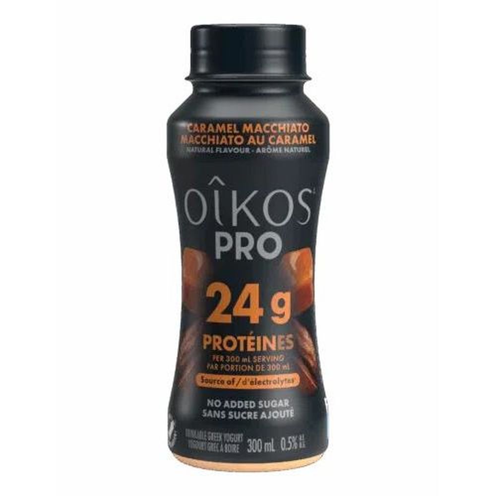 Oikos Pro Caramel Macchiato High Protein Drinkable Yogurt, 300 Ml