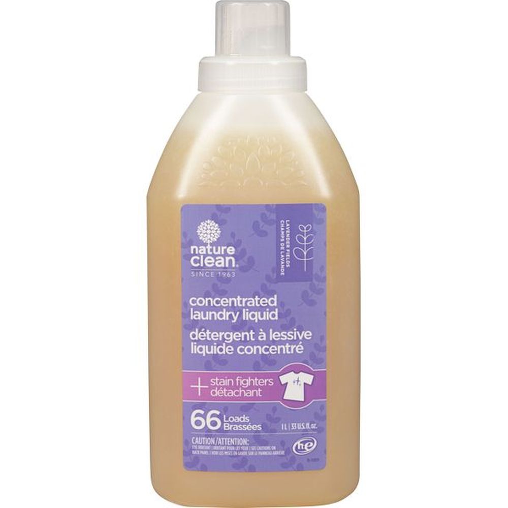 Nature Clean Lavender Fields 66 Loads Concentrated Laundry Liquid, 1 L