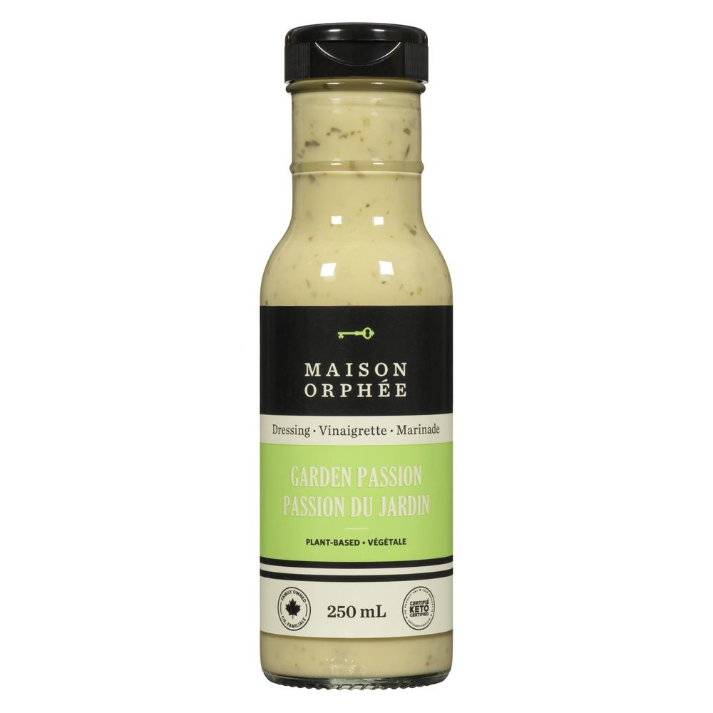 Maison Orphee Marinade Garden Passion, 250 Ml -- 12 Par Caisse