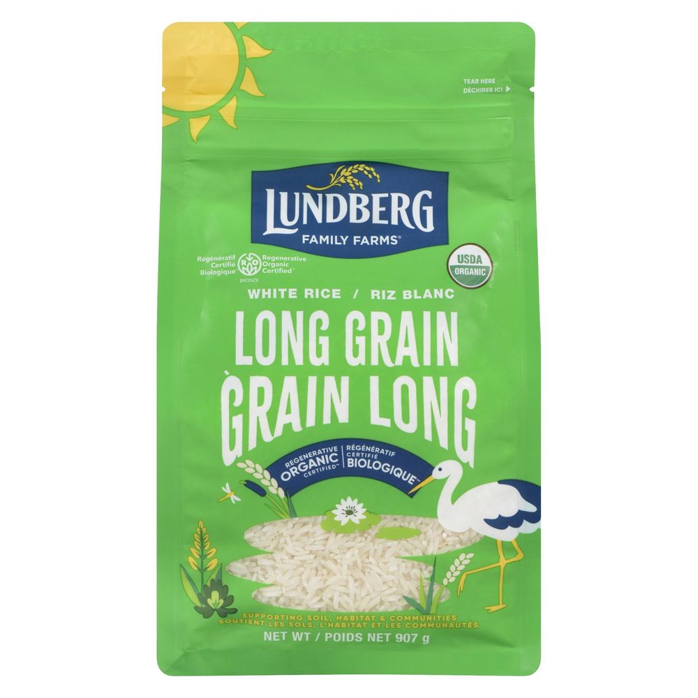 Lundberg Organic Long Grain White Rice, 907 G -- 6 Per Case