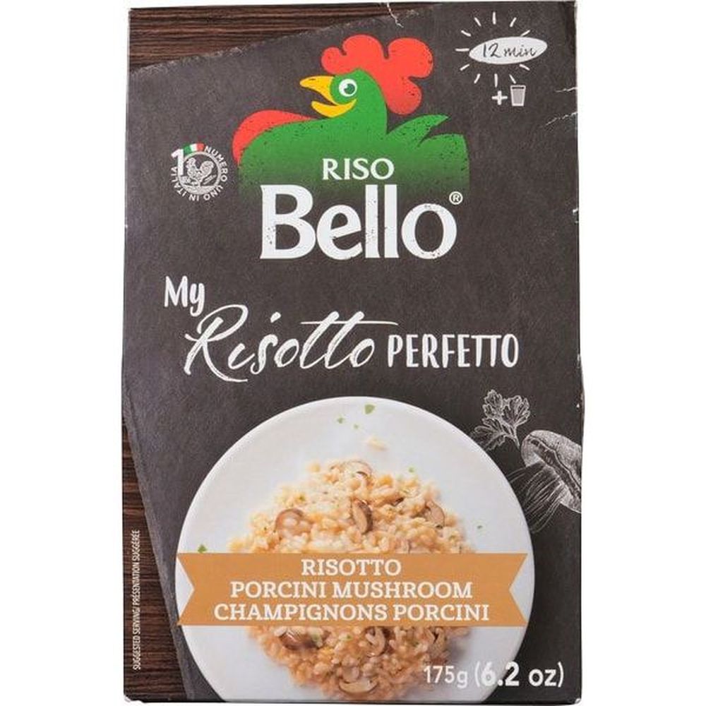 Riso Bello Mushroom Risotto Pronto, 175 G -- 6 Per Case