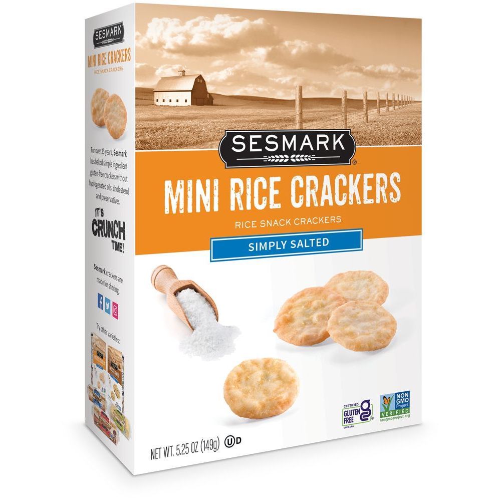 Sesmark Simply Salted Mini Rice Cracker, 149 G