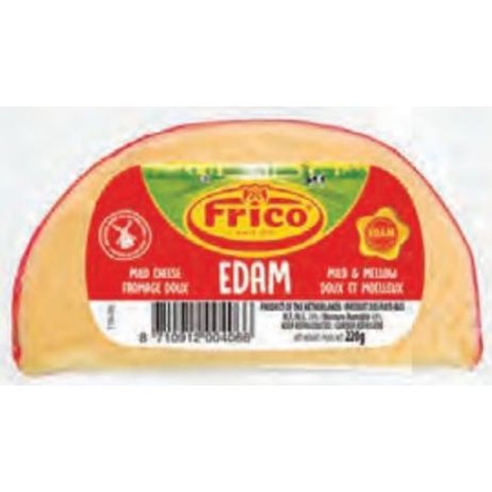 Frico Mild Edam Cheese Wedge, 220 G -- 8 Per Case