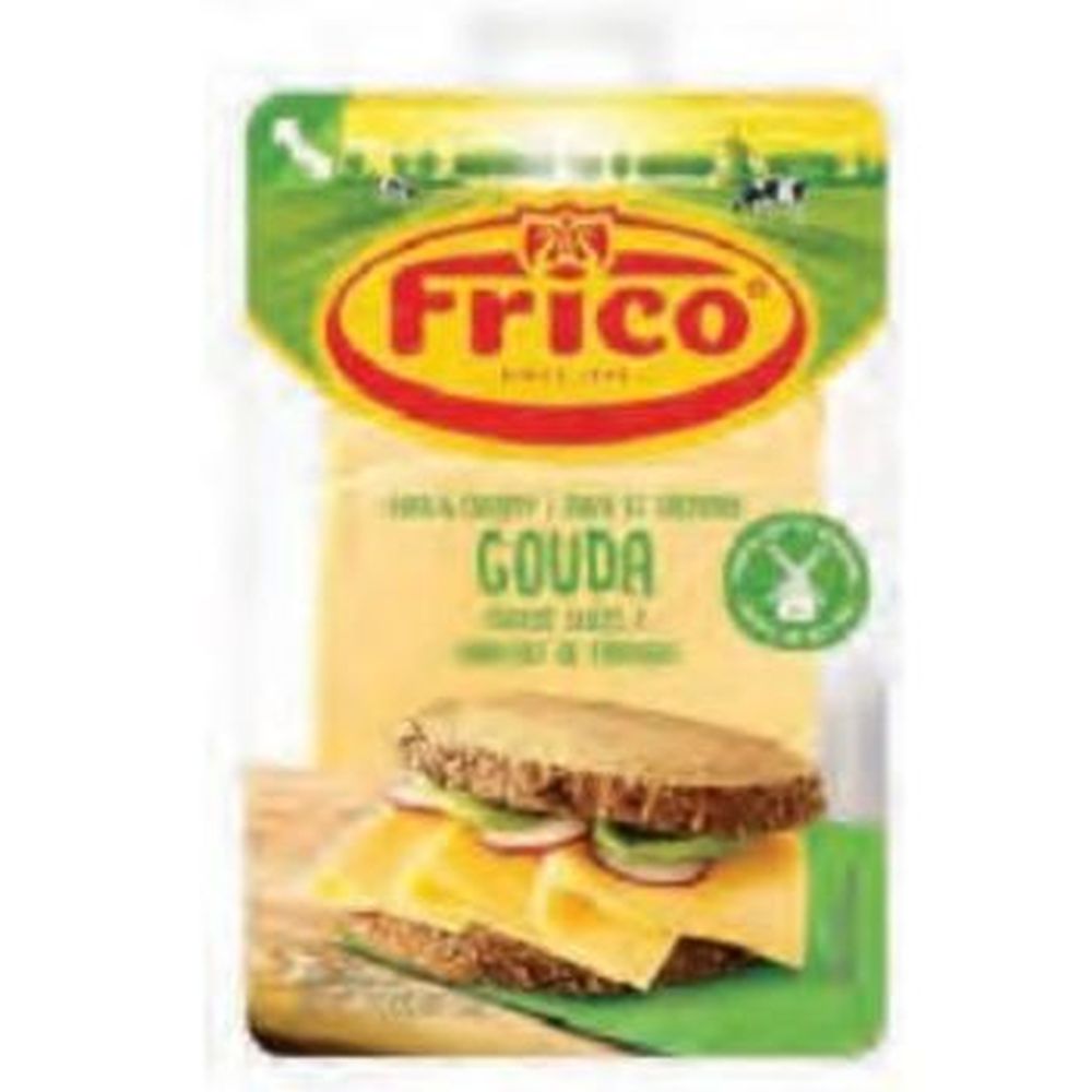 Frico Mild Gouda Cheese Slices, 150 G -- 12 Per Case