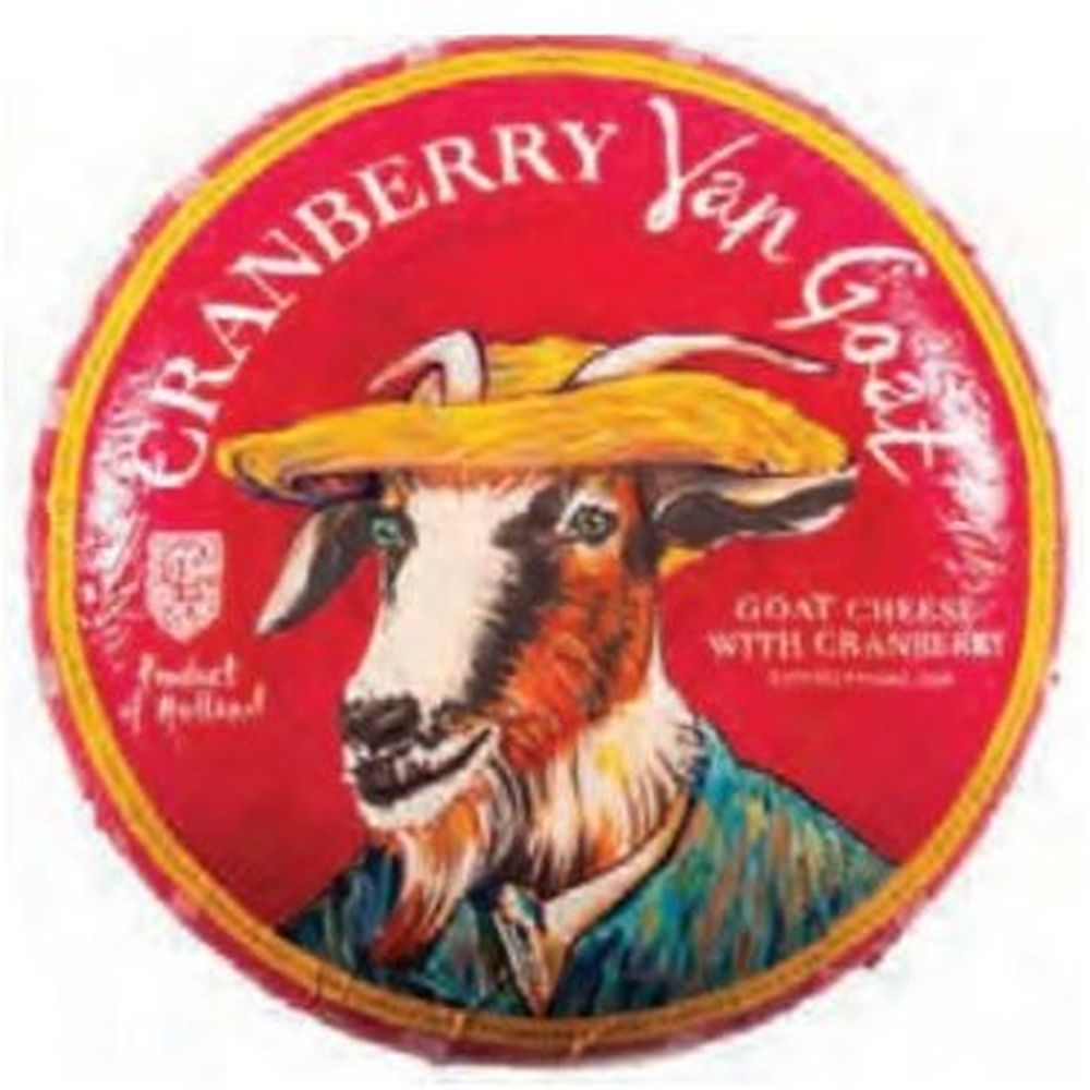 Cheeseland Cranberry Van Goat Cheese, 4.5 Kg