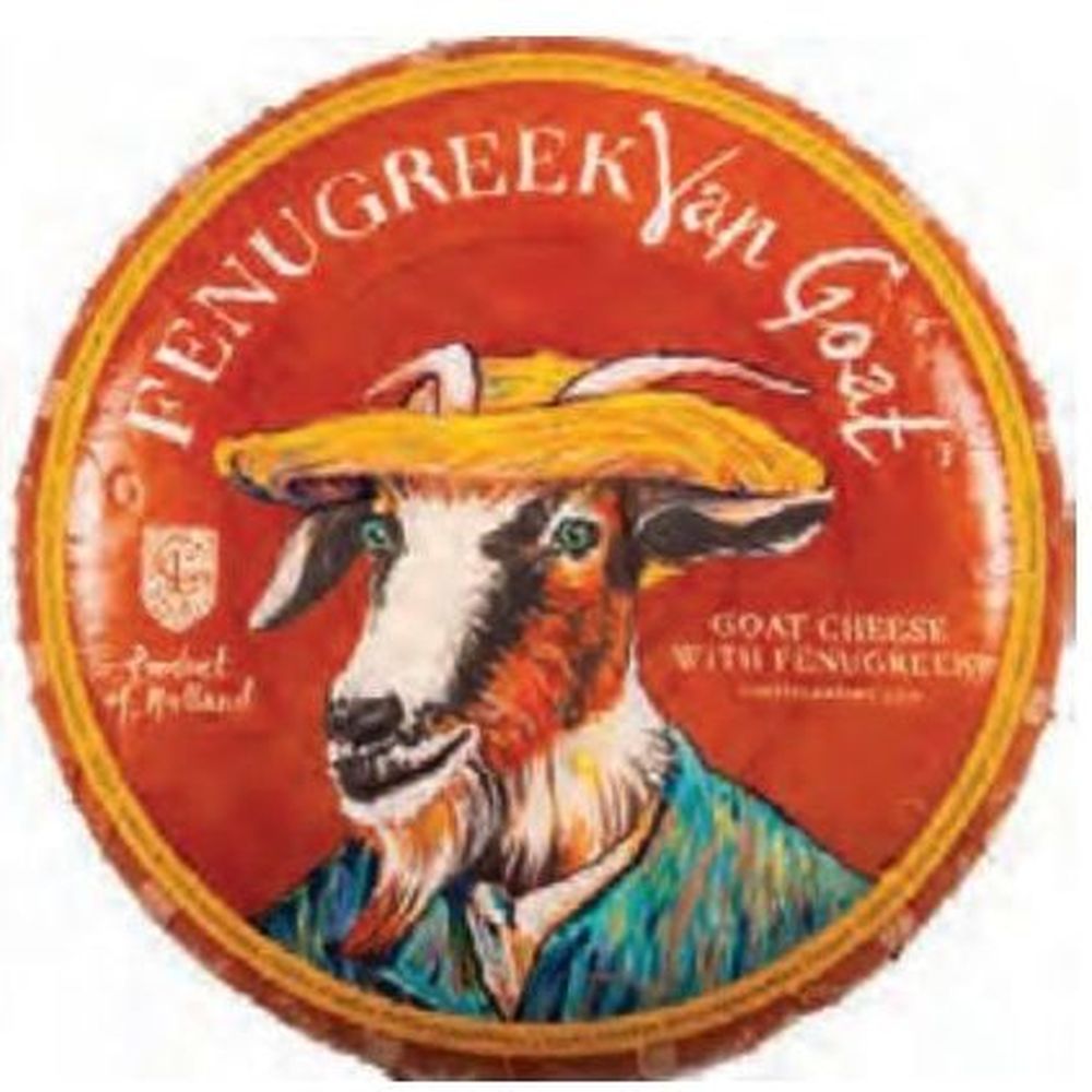 Cheeseland Fenugreek Van Goat Cheese, 4.5 Kg